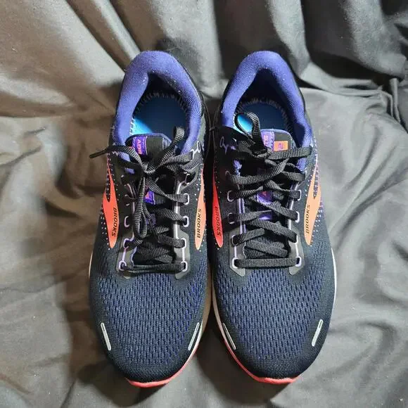 Brooks Womens Adrenaline GTS 22 1203531B080 Blue Running Shoes Sz 9.5 No Insoles - Picture 4 of 8